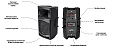 Audiocenter MA12 активная акустическая система с DSP и Bluetooth, 1600 Вт, SPL max 131дБ, дисперсия 80° x 50°, 345x610x352 мм, 14 кг